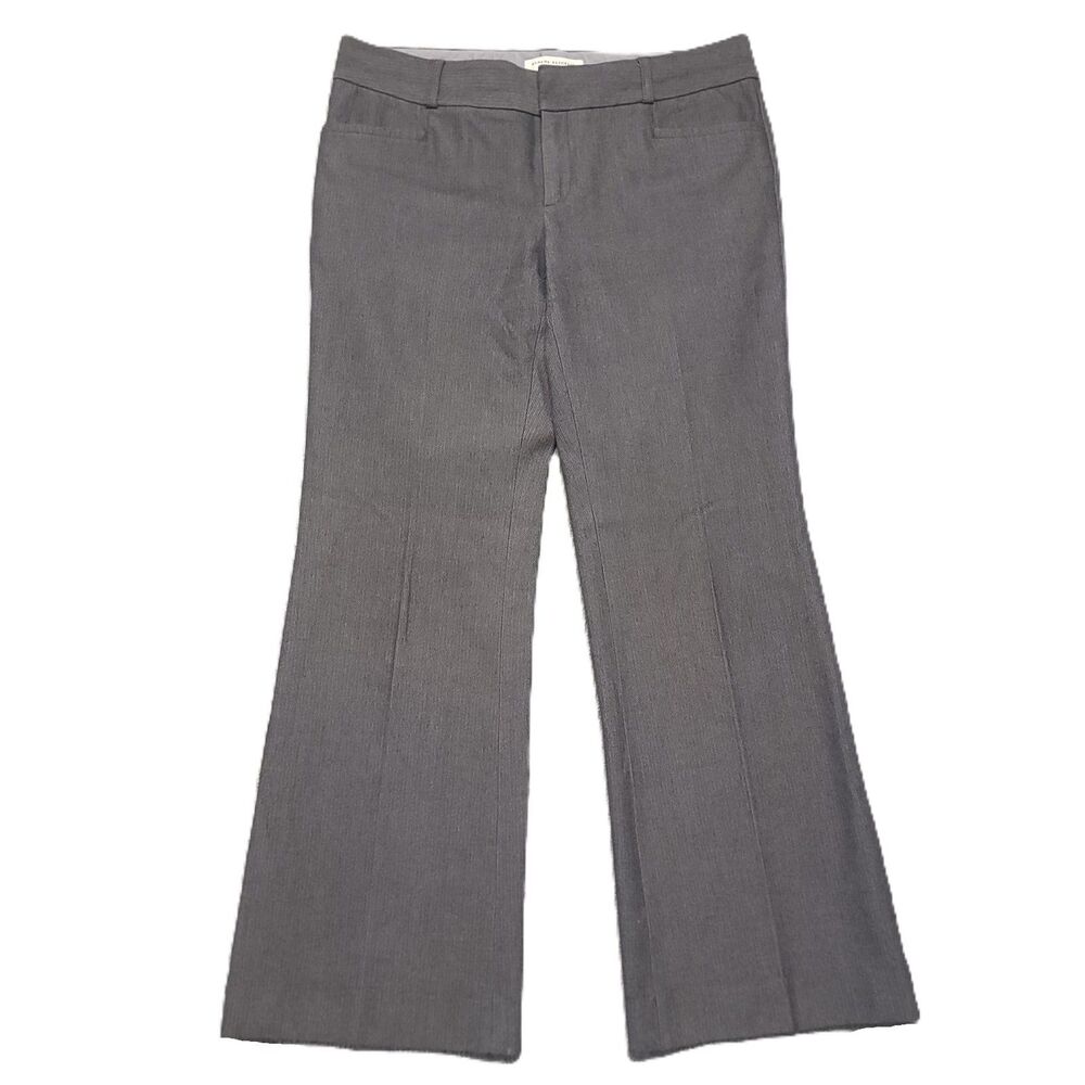 Banana Republic The Sloan Fit Dress Pants Women's Size 8P Stretch Petite Gray